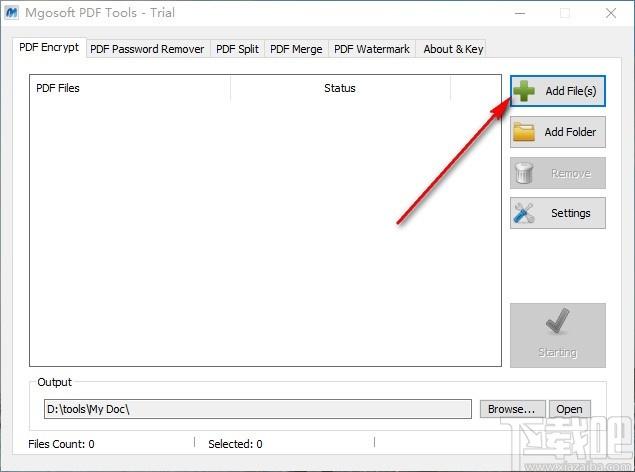 Mgosoft PDF Tools下载,PDF工具箱,PDF加密