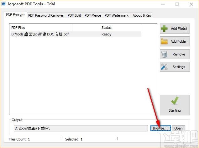 Mgosoft PDF Tools下载,PDF工具箱,PDF加密
