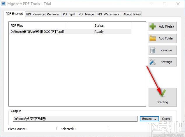 Mgosoft PDF Tools下载,PDF工具箱,PDF加密