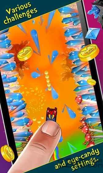 彩虹猫太空旅行游戏下载,彩虹猫太空旅行,冒险游戏,闯关游戏